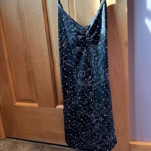 Black Sparkly Women’s Dance Dress